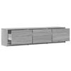 vidaXL Mueble de TV Gris Sonoma 165 x 34 x 40 cm Madera de ingenier&iacute;a