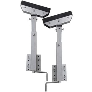 vidaXL Set de 2 soportes de barra de remolque de barco 63-88 cm