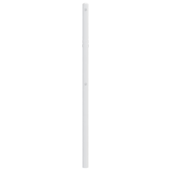 vidaXL Cabecero de metal blanco 75 cm