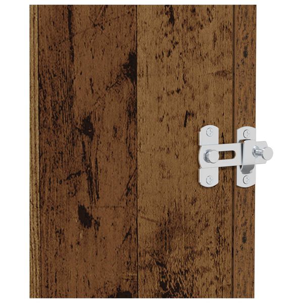 vidaXL Cerradura de puerta 12 pcs Plateado 70 x 8 mm Acero