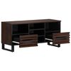 vidaXL Mueble de TV madera maciza mango marr&oacute;n 100x34x46 cm
