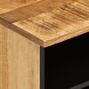 vidaXL Mueble de TV madera maciza de mango rugosa 100x34x46 cm