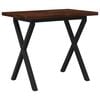 vidaXL Mesa de Comedor Cuadrada 110 x 55 x 75 cm
