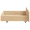 vidaXL Estructura de cama con 2 cajones madera maciza pino 180x200 cm