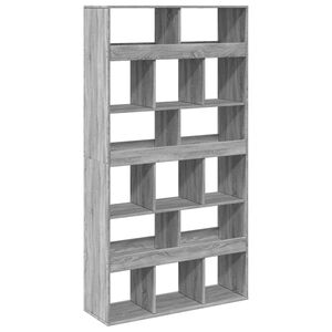 vidaXL Estanter&iacute;a madera de ingenier&iacute;a gris Sonoma 100x33x187,5 cm