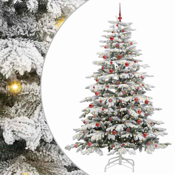 vidaXL &Aacute;rbol de Navidad artificial con ramas articuladas 240 cm