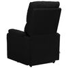 vidaXL Sillón de masaje elevable tela negro