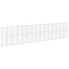 vidaXL Muro de gaviones con cubiertas acero galvanizado 900x30x200 cm