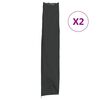 vidaXL Cubiertas sombrilla jard&iacute;n 2 uds tela Oxford 420D 136x25/23,5cm