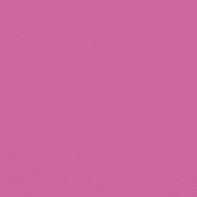 vidaXL Cojín de banco de jardín tela Oxford rosa 150x50x7 cm