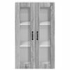 vidaXL Armario de cocina mural con puerta Gris Sonoma 60 x 31 x 100 cm
