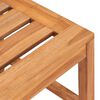 vidaXL Juego de comedor para jard&iacute;n 9 piezas madera maciza de teca