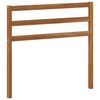 vidaXL Respaldo Marr&oacute;n 79 x 4 x 73 cm Madera de ingenier&iacute;a