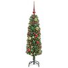 vidaXL &Aacute;rbol de Navidad artificial Verde 120 cm PVC, Acero y Pl&aacute;stico