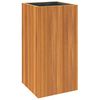 vidaXL Jardinera de madera maciza de acacia 45x45x90 cm