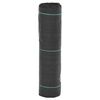 vidaXL Membrana para malezas PP negra 0,5x25 m