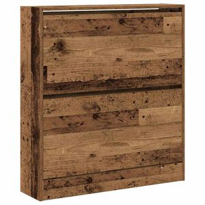 vidaXL Armario Zapatero 80 x 21 x 87,5 cm Madera de ingenier&iacute;a