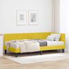 vidaXL Estructura de Cama Esquina con Colch&oacute;n 2 pcs Amarillo