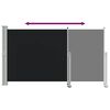 vidaXL Toldo lateral retr&aacute;ctil para patio 140x300 cm negro