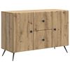 vidaXL Aparador Roble artisan 89 x 34,5 x 60 cm Madera de Ingenier&iacute;a