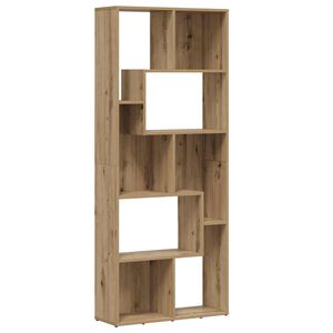 vidaXL Librer&iacute;a Roble Artisan 67x24x161 cm Madera de ingenier&iacute;a