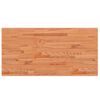 vidaXL Tablero rectangular de madera maciza de haya 100x50x4 cm