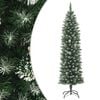 vidaXL &Aacute;rbol de Navidad artificial estrecho con soporte PVC 240 cm
