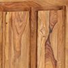 vidaXL Aparador con 3 cajones y 4 puertas madera maciza
