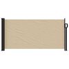vidaXL Toldo lateral retr&aacute;ctil beige 100x500 cm