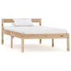 vidaXL Estructura de cama con 2 cajones madera maciza pino 100x200 cm