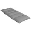 vidaXL Cojines de silla con respaldo alto 4 uds tela Oxford gris
