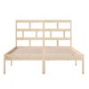 vidaXL Estructura de cama madera maciza de pino 120x200 cm