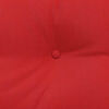 vidaXL Coj&iacute;n de Espalda Rojo 200 x 24 x 50 cm tela