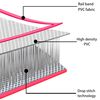 vidaXL Esterilla inflable de gimnasia con bomba 400x100x10 cm PVC rosa