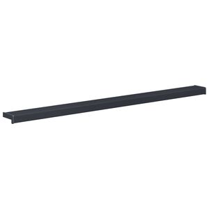 vidaXL Umbral de Ventana Antracita con Vetado de Madera PVC