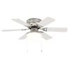 vidaXL Ventilador de techo con luz &Oslash; 82 cm Blanco