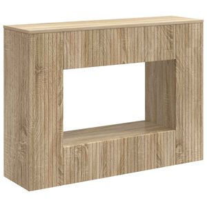 vidaXL Mesa Consola Roble Sonoma 101 x 29 x 74 cm Madera de ingenier&iacute;a
