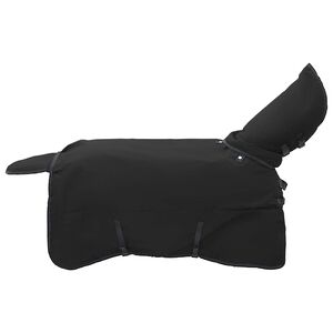 vidaXL Manta para Caballo Negro Completo 75 cm Poli&eacute;ster