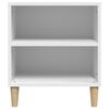 vidaXL Mueble para TV madera contrachapada blanco 102x44,5x50 cm