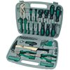 Br&uuml;der Mannesmann Set de herramientas 57 piezas verde 29057