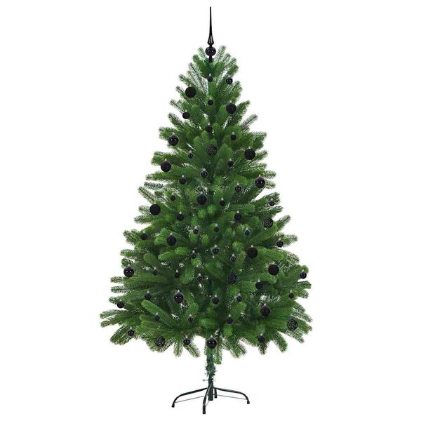vidaXL &Aacute;rbol de Navidad con 300 LED con soporte Verde 210 cm PE
