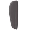 vidaXL Oreja de cabecero Gris Tenue 40 x 23 x 6 cm PVC