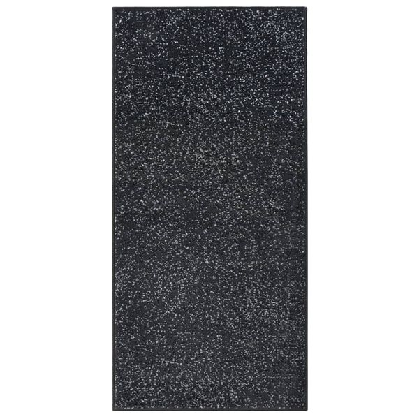 vidaXL Alfombra de pasillo BCF gris antracita 100x200 cm