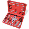 vidaXL Set herramientas extractoras de balanceadores arm&oacute;nicos, 45 piezas