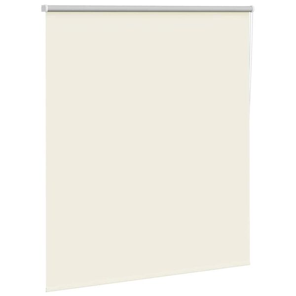 vidaXL Estor Enrollable Opaco Blanco Roto 125x130cm Tela Ancho 121,6cm