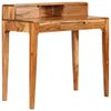 vidaXL Escritorio con cajones madera maciza 88x50x90 cm