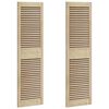 vidaXL Puerta de Armario 2 uds. Natural 140,5 x 2,1 x 39,5 cm