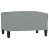 vidaXL Reposapi&eacute;s de tela gris claro 70x55x41 cm