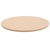 vidaXL Tablero de mesa redondo MDF 700x18 mm