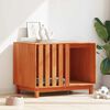 vidaXL Casa para perros con almacenamiento Marr&oacute;n cera 90 x 60 x 67 cm
